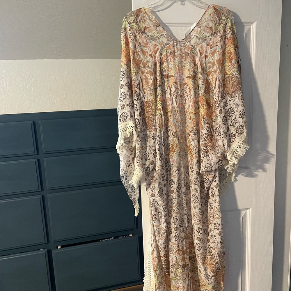 NWT Vici Floral Kimono Cover-Up - Picture 8 of 11